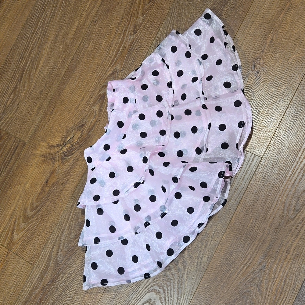 HEAVENLY HOSTESS POLKA DOT APRON.   #6370